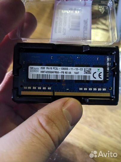Оперативная память Hynix 2GB PC3L-12800 ddr3l-1600