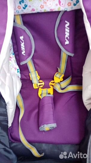 Детские санки тяни-толкай