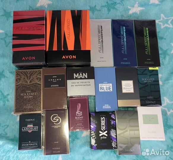 Туалетная вода мужская avon, oriflame, fabrlic