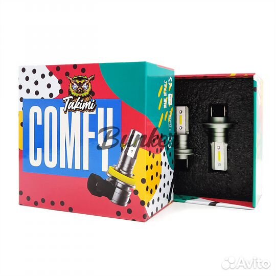 Светодиодные LED лампы TaKiMi Comfy H7 6000K 12V