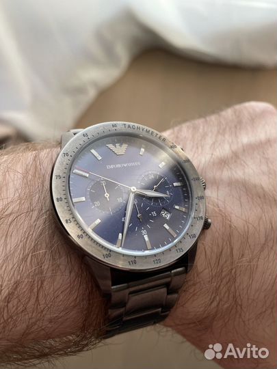 Часы мужские Emporio Armani AR80045 (сталь, кварц)