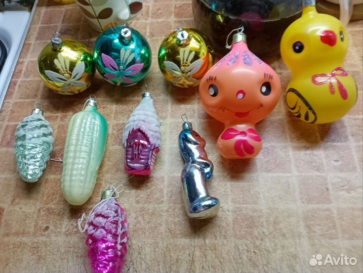Елочные игрушки родом из СССР