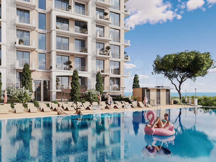 Апартаменты-студия, 97,1 м², 6/8 эт.
