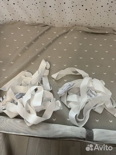 Приставная кроватка kinderkraft