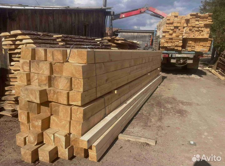 Брус обрезной 150х200х6000