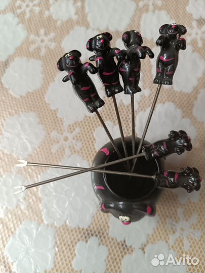 Набор для канапе, чайная пара