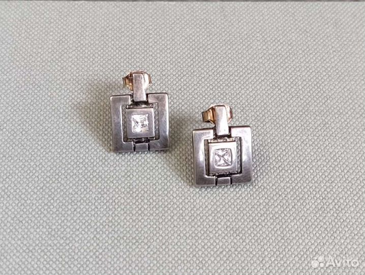 Серебряные серьги, 925