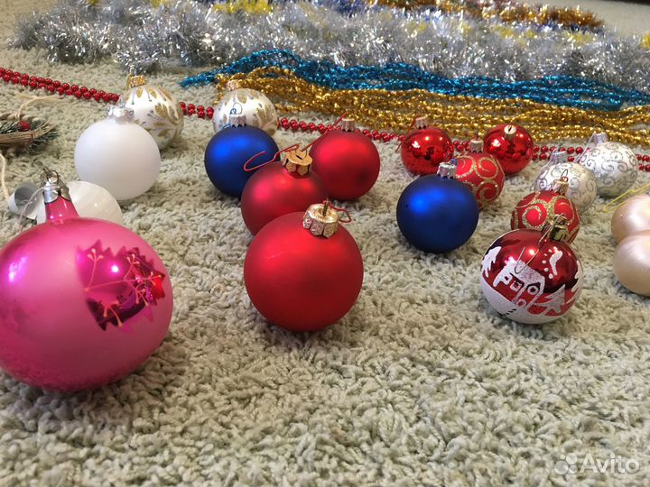 Набор елочных украшений
