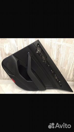 Кожаные обшивки дверей Passat B8