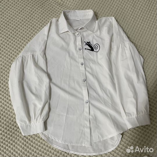 Блузки школьные для девочки 146, 152