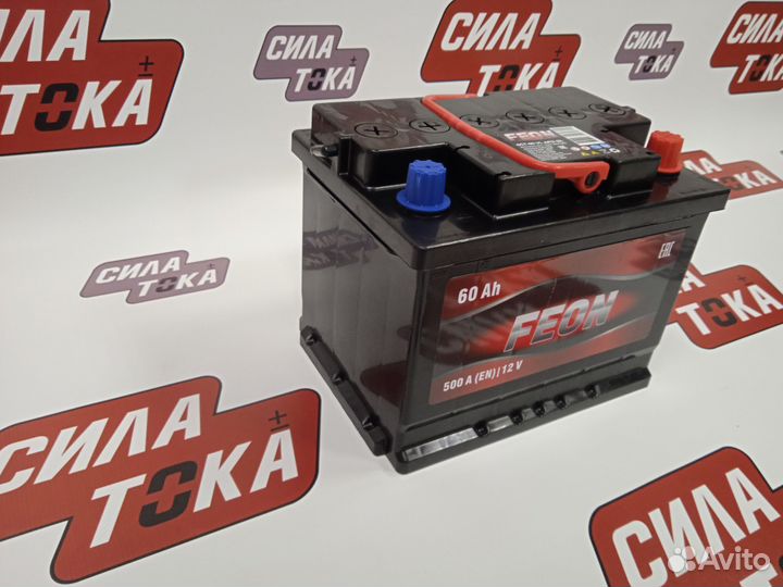 Аккумулятор Feon 60Ач 500А
