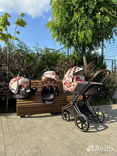 Cybex priam 4 в комплекте 3 в 1