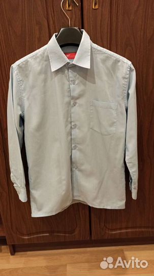 Рубашка школьная 140