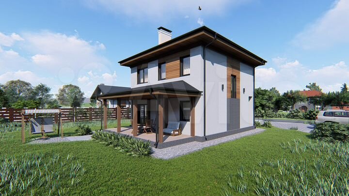 Дом 130 м² на участке 4,3 сот.