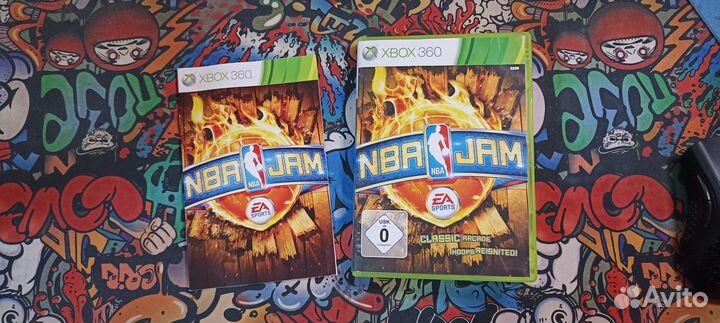 NBA Jam (Xbox 360) в комплекте с руководством поль