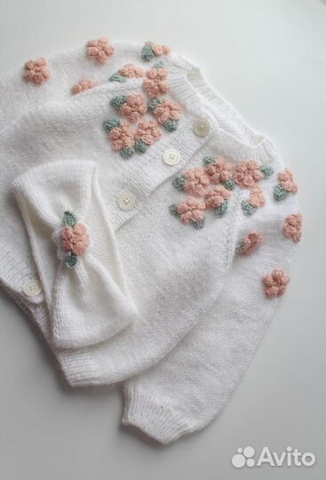 Кардиган ручной работы