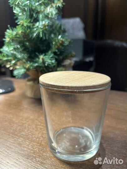 Деревянные Крышки и стаканы для свечей