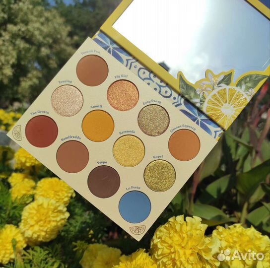 Colourpop палетка Limoncello
