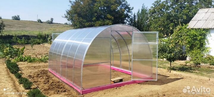 Арочная теплица с гарантией