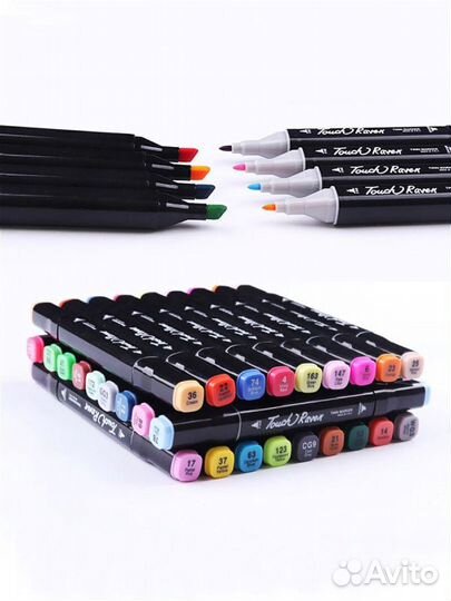 Набор маркеров для скетчинга 60 цветов