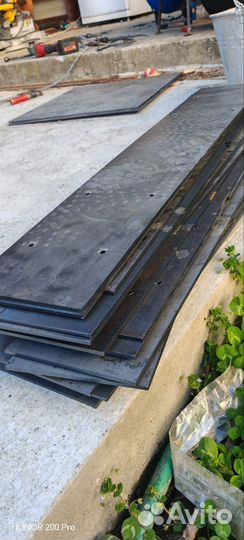 Металл лист нарезанный, толщина 5 мм