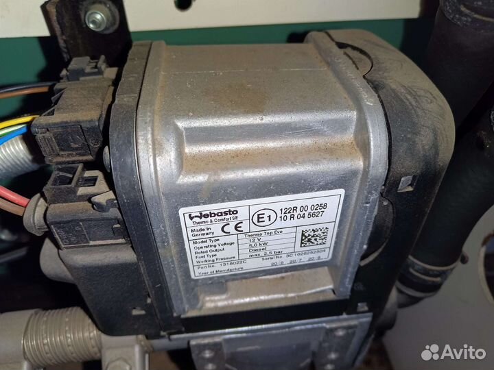 Дизельная печка Webasto