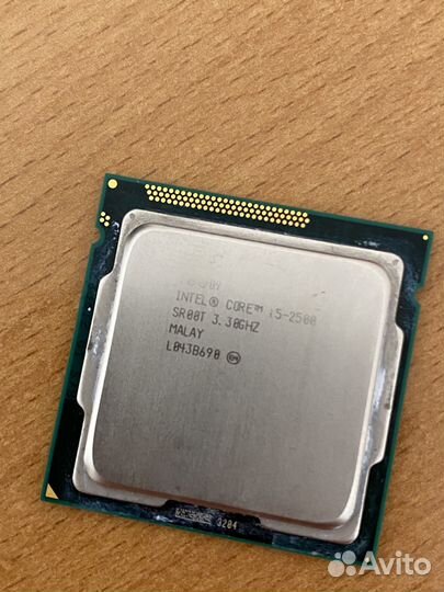 I5 2500, сокет 1155, 3,3 GHZ