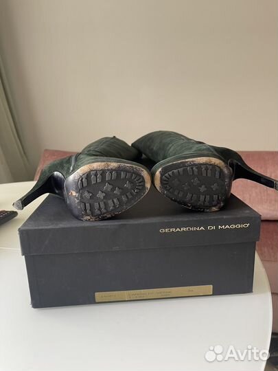 Сапоги женские натуральная кожа 35 размер