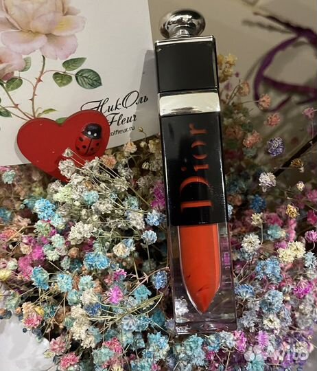 Dior Лаковый тинт для губ № 648 новый