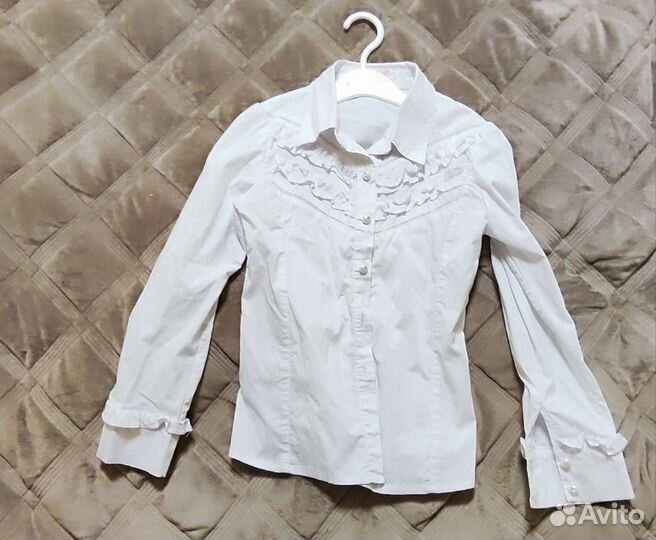 Рубашка для девочки 128