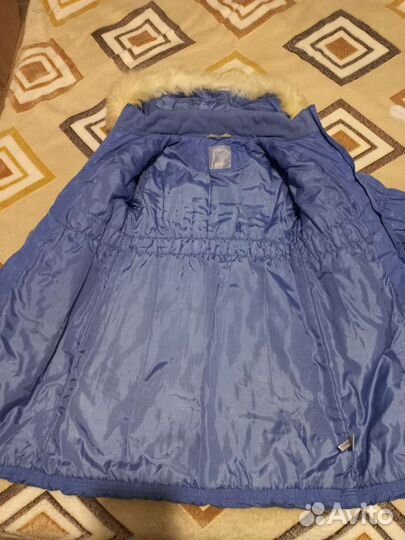 Пуховик для девочки 134