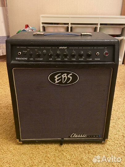 Басовый комбоусилитель EBS Drome classic line