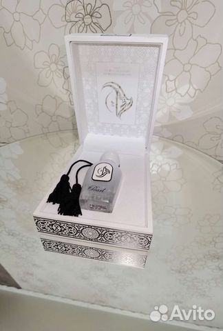 Коробка и флакон от духов Arabesque Pearl