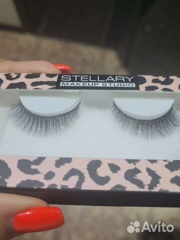 Накладные ресницы с клеем