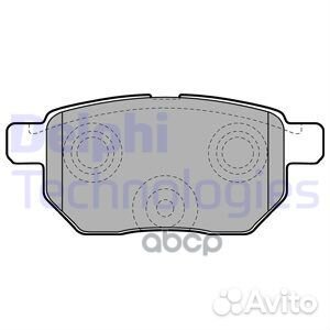 Колодки торм дисковые lp2105 Delphi