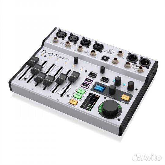 Behringer flow 8, цифровой микшерный пульт, 4 TRS