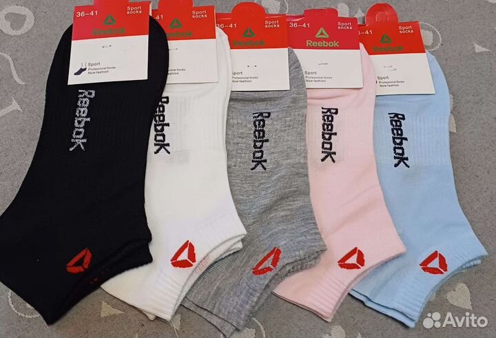 Носки женские короткие nike adidas puma reebok