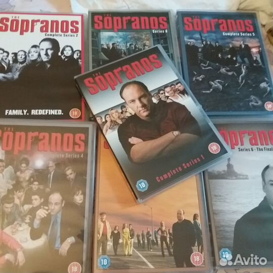 Сериал Сопрано(1999-2007гг)на английском языке