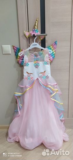 Платье единорожки