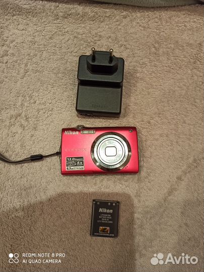 Компактный фотоаппарат nikon