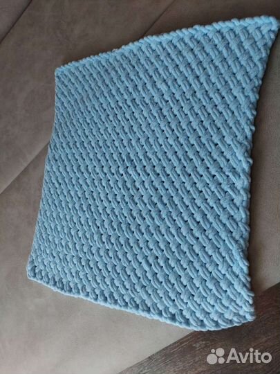 Плед вязаный