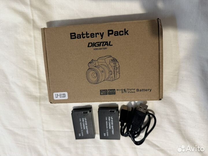 Аккумуляторы LP-E12D для canon