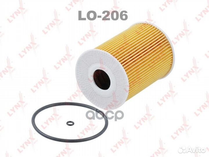 Картридж масляного фильтра LO206 lynxauto