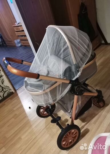 Коляска детская 3 в 1 (2 в 1) Luxmom и Dalux новая