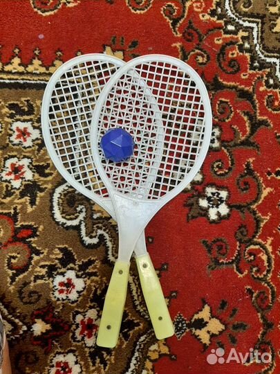 Детский теннис, бадминтон, пластиковый