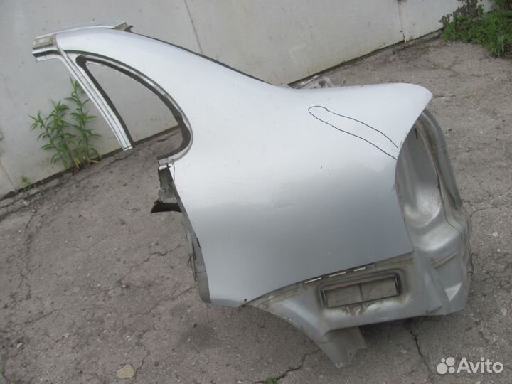 Задняя левая часть кузова ваз 1118 калина kalina