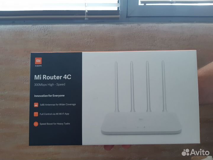 Wifi роутер xiaomi Mi Router 4C / 300Mb High-speed