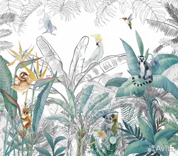 Фотообои флизелиновын 3D Новые