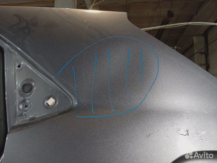 Крыло заднее левое Hyundai Creta