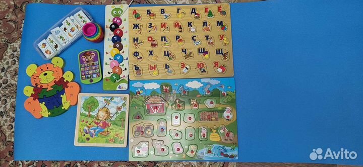 Развивающие деревянные игрушки